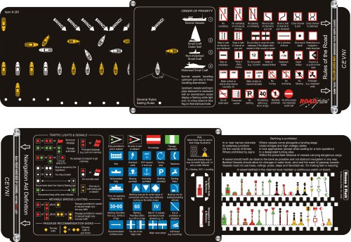 Weems & Plath Marine Navigation ROADrule Marine Navigation Aids, Rules of the Road and Light Characteristics (CEVNI, European Inland Waterways)