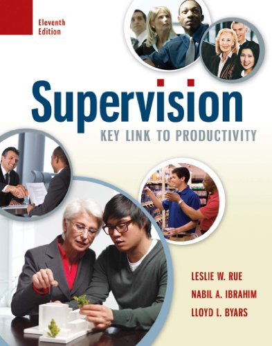 Supervision: Key Link to Productivity