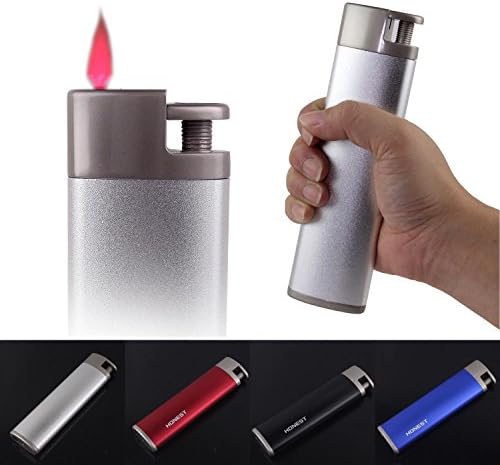 1pc Big Gas Volume Honest Hot Pink Jet Flame Windproof Cigarette Cigar Torch Lighter