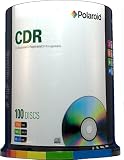 Polaroid PRCDRD0100S 52x 80min Data CD-R (100 Pack/Spindle)