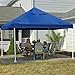 ShelterLogic 12 x 12- Feet Canopy 2- Inch 4-Leg Frame, Blue Cover