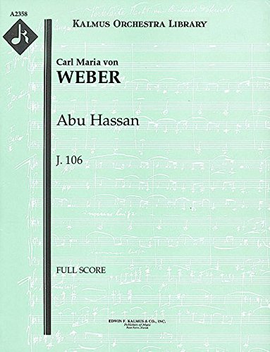Abu Hassan, J.106: Full Score [A2358]