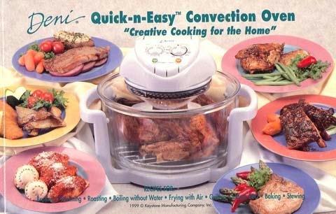 Deni Quick-n-Easy Convection Oven Cookbook product image