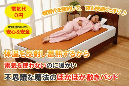 蓄熱ぽかぽか敷パッド