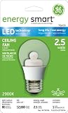 GE 76458 Energy Smart LED General Purpose/Ceiling Fan, Clear, 2.5-Watt