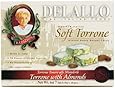 DeLallo Soft Torrone Almond Honey Nougat Candy, 18 Pieces, 7.6 Ounce