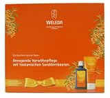 Produkt-Bild: Weleda Geschenkset Sanddorn (Sanddorn-Vitalisierungsdusche 200 ml + Sanddorn-Pflege&ouml;l 100 ml + Gratis: Iris erfrischende Feuchtigkeitspflege 7 ml)