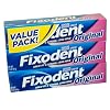 Fixodent 2.4 oz Denture Adhesive Cream, Original, 3-Pack