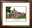 Saint Louis University Alumnus Alumnus 14x18 Mahogany Framed Collegiate Lithograph