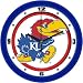 Kansas Jayhawks NCAA Wall Clock