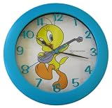 Looney Tunes Tweety Bird Wall Clock - Tweety Playing Guitar