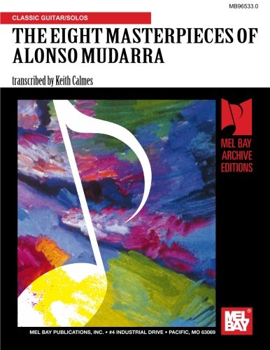 Mel Bay Eight Masterpieces of Alonso Mudarra