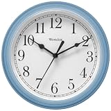 Westclox Simplicity Slate Blue clock 46988
