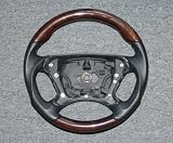 BRABUS SPORTS STEERING WHEEL WITH SHIFT PADDLES LEATHER ANTHRACITE 15.2 185MM FOR MERCEDES-BENZ... by Paddles
