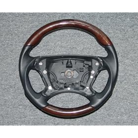 BRABUS SPORTS STEERING WHEEL WITH SHIFT PADDLES LEATHER ANTHRACITE 15.2"/185MM FOR MERCEDES-BENZ CLS-CLASS (W219), S-CLASS, SL-CLASS