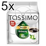 Produkt-Bild: Tassimo Jacobs Kr&ouml;nung XL, 5er Pack, 5 x 16 T-Discs