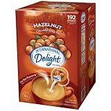 International Delight Hazelnut Liquid Creamer, 192-Count Single-Serve Packages