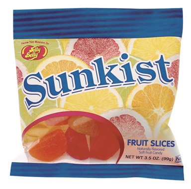 JELLY BELLY CANDY COMPANY 55405 SUNKIST FRUIT SLICES 3.5 Oz. (Pack of 12) by JELLY BELLY CANDY COMPANY