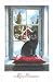 Black Cat Christmas Cards