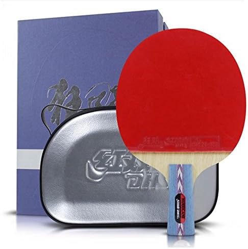 DHS Hurricane-ii Tournament Almighty Ping Pong Paddle, Table Tennis Handshake Grip