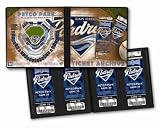 San Diego Padres Ticket Album, Holds 96 Tickets