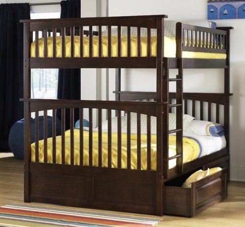 Atlantic Furniture AB55524 Columbia Bunk Kids Bed Atlantic Furniture AB55524 Columbia Bunk Kids Bed