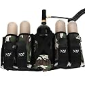 NXe Paintball 4+1 Pod and Tank Harness- Camo with tubes