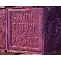 Savon de Marseille with Pure Crushed Local Flowers from France