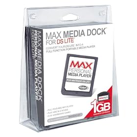 DS Lite Max Media Dock with 1G Flash Memory