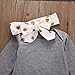 AMA(TM) 3PCS Newborn Baby Boys Girls Romper+ Pants +Headband Outfits Clothes