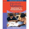 What Really Matters in Response to Intervention: Research-based Designs