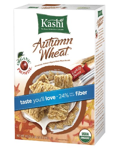 Kashi Organic Promise Cereal, Autumn Wheat, 17.5-Ounce Boxes (Pack of 4)