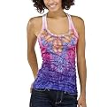 Juniors' Mossimo Supply Co. Sublimation Tank - Blue Ethnic