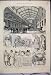 1883 Aldridges Horse Repository Martins Lane Old Print