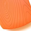 RIM Blackberry Curve 8300 8310 8320 8330 Swirly Line Silicone Skin Case California Orange