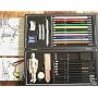 BOXED SKETCHING PAD & DRAWING PENCILS & BEGINNERS BOOK