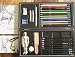 BOXED SKETCHING PAD & DRAWING PENCILS & BEGINNERS BOOK