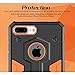 iPhone 7 Plus Case, Nillkin [Defender II] - Black [Drop Protection][Anti-Scratch][Armor Hybrid][Shockproof][Heavy Duty][Slim Fit][Dust Plug] For Apple iPhone 7 Plus (2016)