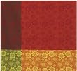 Durable Woven Jacquard 100% Cotton Floral Tablecloth 54x90 Inches