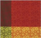 outdoor woven furniture-Durable Woven Jacquard 100% Cotton Floral Tablecloth 60x60 Inches On Sale