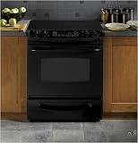 PS968DPBB GE Profile 30 Slide-In Electric Range - Black