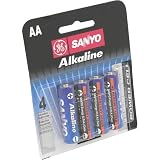 Sanyo Ac4Aa Alkaline Batteries Blister Packs (Aa 4Pk)