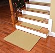 Dean Indoor/Outdoor Flatweave Carpet Stair Treads - Madagascar Sisal (13) Plus 2'x3' Landing Mat