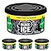 LITTLE TREES Car Air Freshener. Fiber Can Provides a Long-Lasting Scent for Auto or Home. Recycled Fiber. Black Ice, 4 Air Fresheners