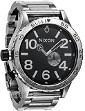NIXON (ニクソン) 腕時計 51-30 ヒフティーワンサーティー ANTIQUE SILVER BLACK NA057479-00 メンズ [正規輸入品]の画像