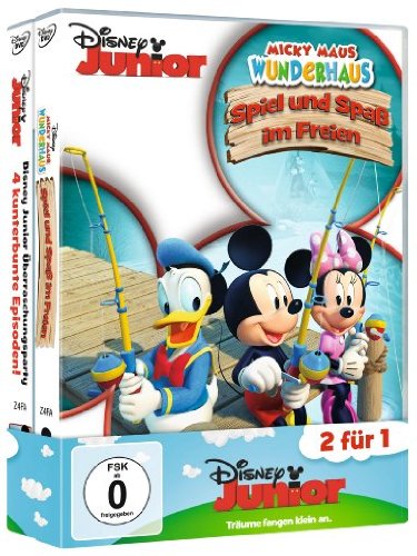 Disney Junior Pack 03: Spiel und Spa&szlig; im Freien + Disney Junior &Uuml;berraschungsparty [2 DVDs]