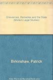Grievances, remedies and the state