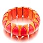 Red Orange Turquoise Tooth Bracelet For Women