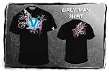 Virtue Paintball 08 Girly Man Tshir - Black