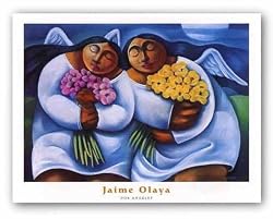 Dos Angeles by Jaime Olaya 17"x24" Art Print Poster